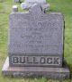 Headstone: Bullock, James Owen & Emily Almeda Waite