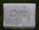 Headstone: Bullock, Benjamin B,